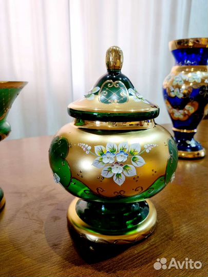 Ваза для цветы богемия