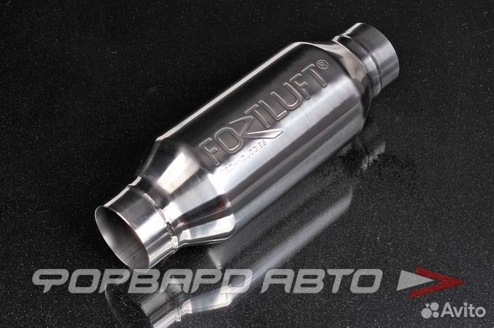 Глушитель Вход 63 мм Выход 63 мм Длина 300 мм, серия Performance, нержавеющая сталь pm302 fortluft