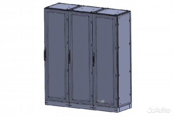 Напольный электротехнический корпус