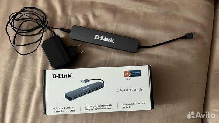 D-Link DUB-H7 USB разветвитель хаб