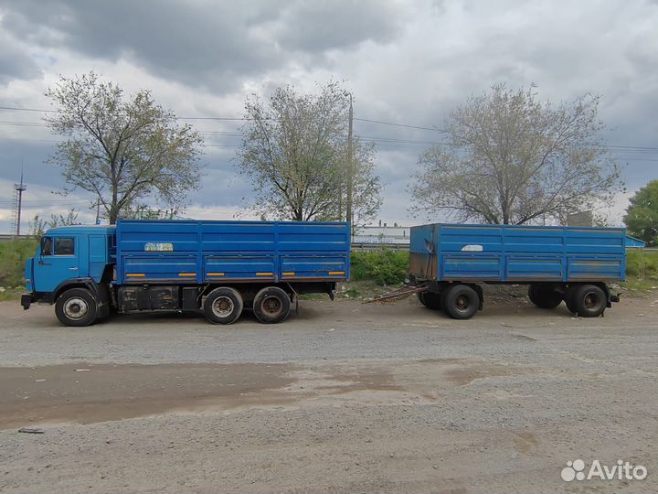 Услуги Камаз сельхозник с прицепом