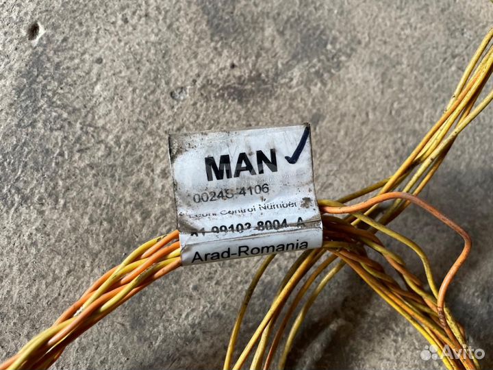 Проводка двигателя MAN TGX 2015 81991038004