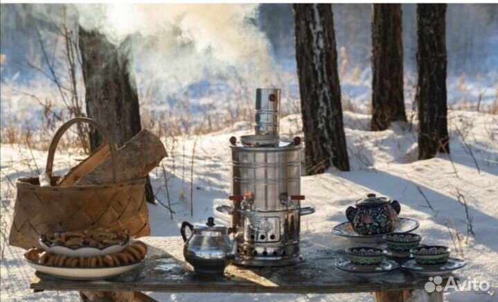 Самовар на дровах