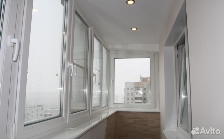 Застекление балкона