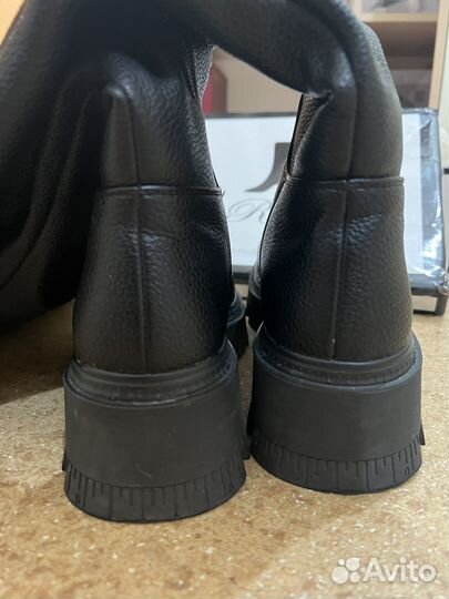 Сапоги женские еврозима 36 на толстой подошве