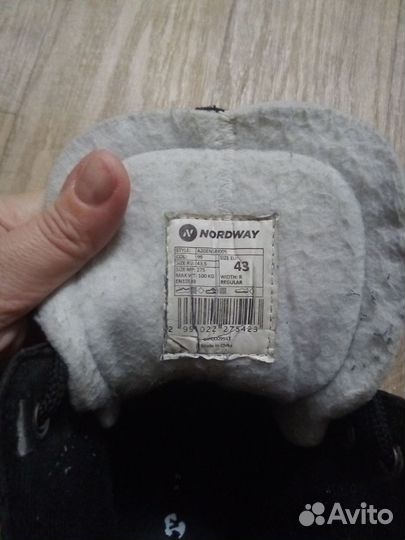 Коньки мужские 43 размер б.у