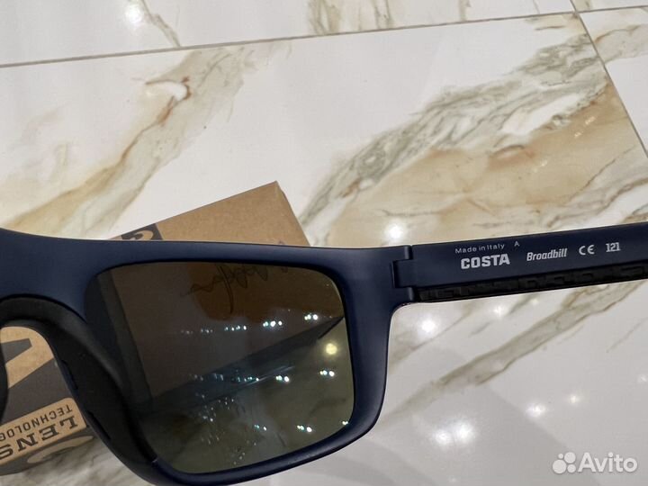 Очки Costa Del Mar Broadbill Blue Mirror 580G