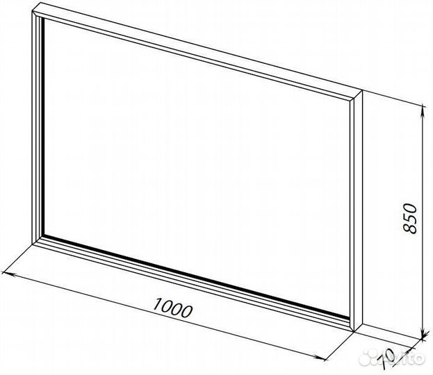 Зеркало Allen Brau Liberty 100 1.330016.60 медь б