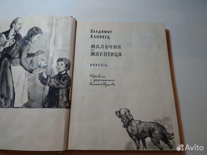 Владимир Канивец Мальчик и жар-птица — 1970 год