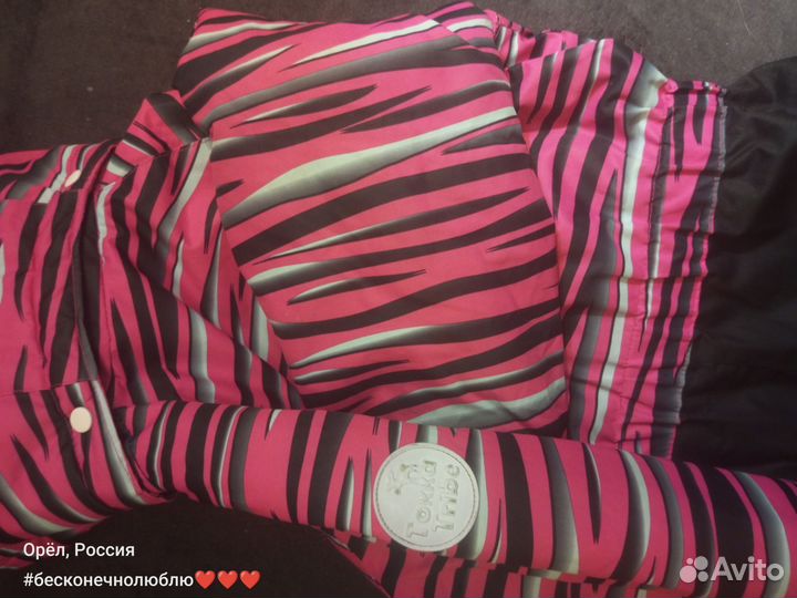 Зимний комбинезон для девочки 98 104