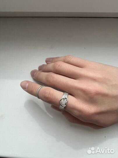 Серебряное кольцо 925 пробы женское