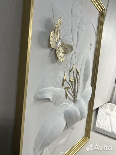 Картина барельеф