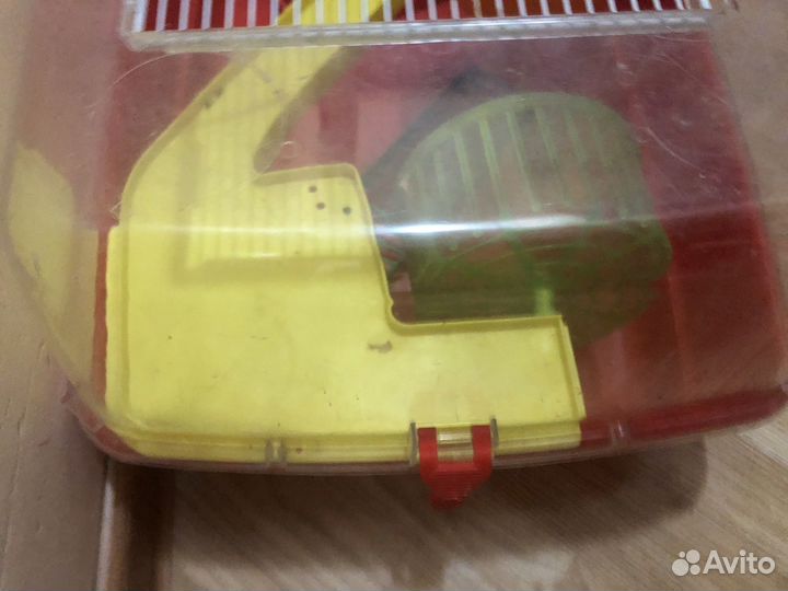 Клетка для грызунов прозрачная 50х35