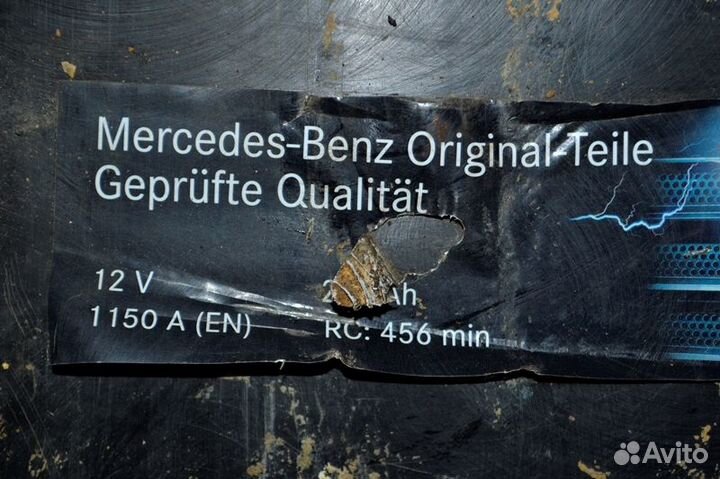 Аккумулятор mercedes-benz Actros MP4 1842 (01.12)