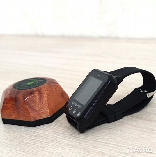 Кнопка вызова официанта Бургер с часами Элит