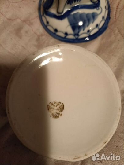 Абсолютно новая шкатулка гжель