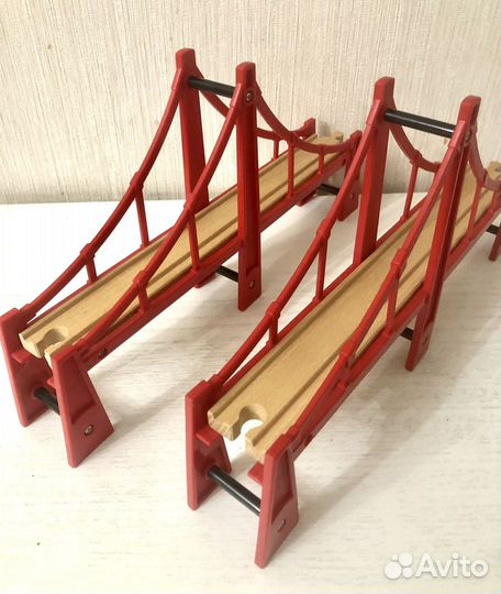 Элементы деревянной железной дороги brio