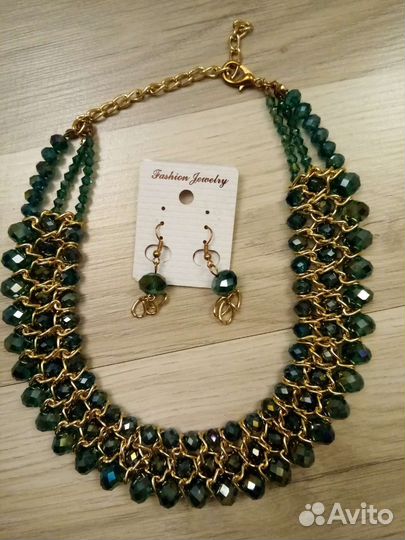 Праздничный новый комплект бижутерии