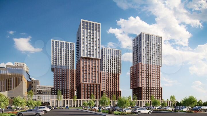 2-к. квартира, 55,4 м², 12/31 эт.