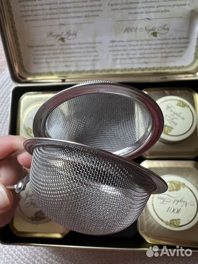 Подарочная коробка для чая с ситом