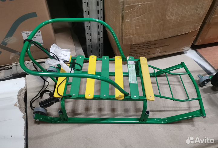 Санки детские с колесами