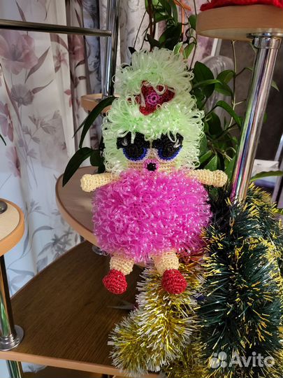 Мочалка ручной работы