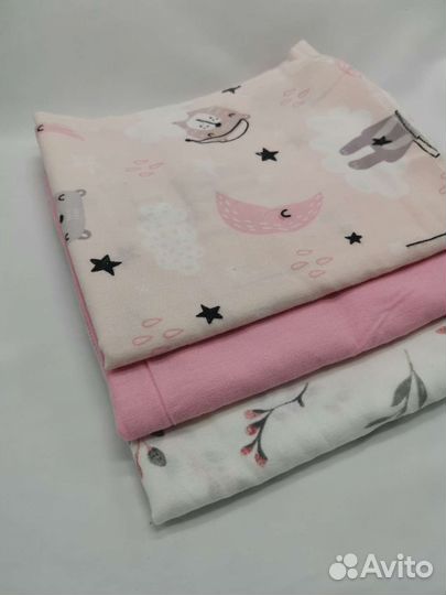 Пеленки детские фланель