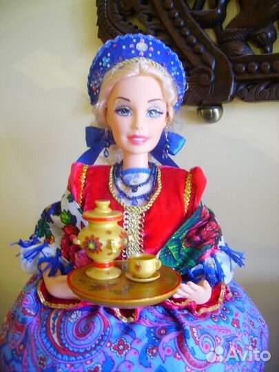 Барыня авторская кукла на чайник 501