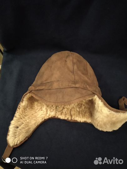 Детская меховая шапка, на 4-6 лет