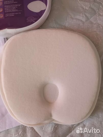 Подушка ортопедическая для новорождённых