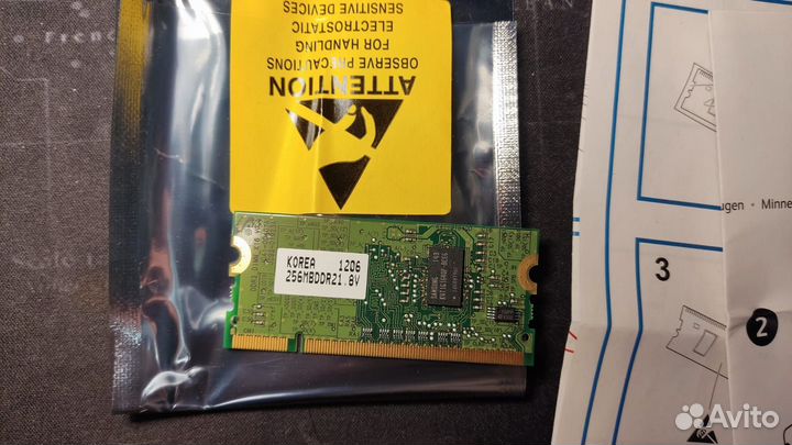 Модуль памяти Xerox 098N02189 Объем 256mb