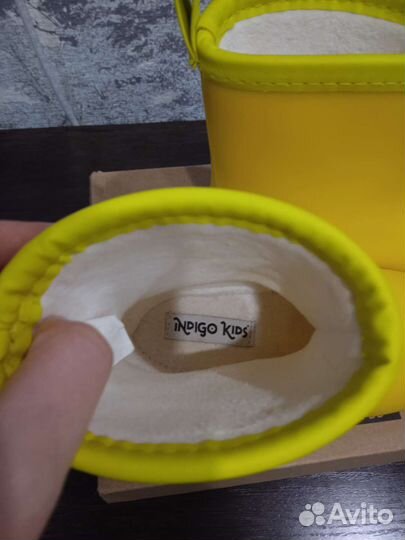 Детские резиновые сапоги