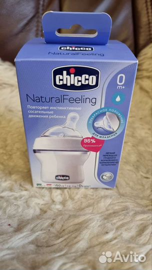 Бутылочка chicco Natural feeling