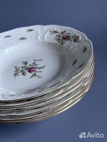 Глубокие тарелки Rosenthal Sansoucci Classic Rose