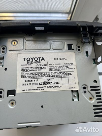 Штатная магнитола lexus gx470