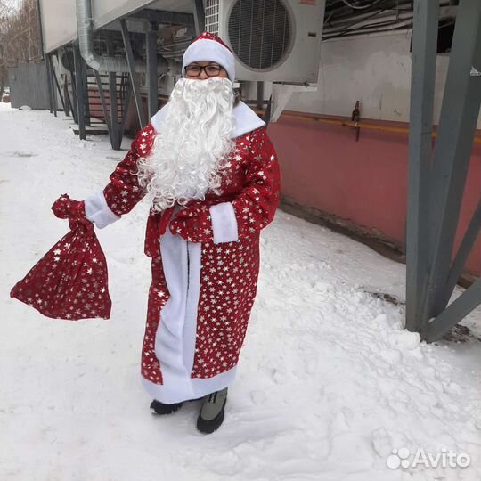 Костюм деда мороза взрослый