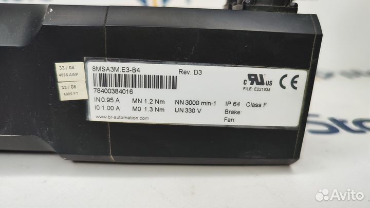 Серводвигатель BnR 8MSA3M.E3-B4