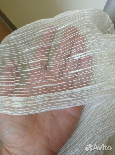 Тюль шторы много