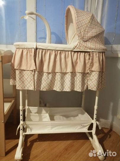 Люлька-колыбель Jetem и пеленальный стол IKEA