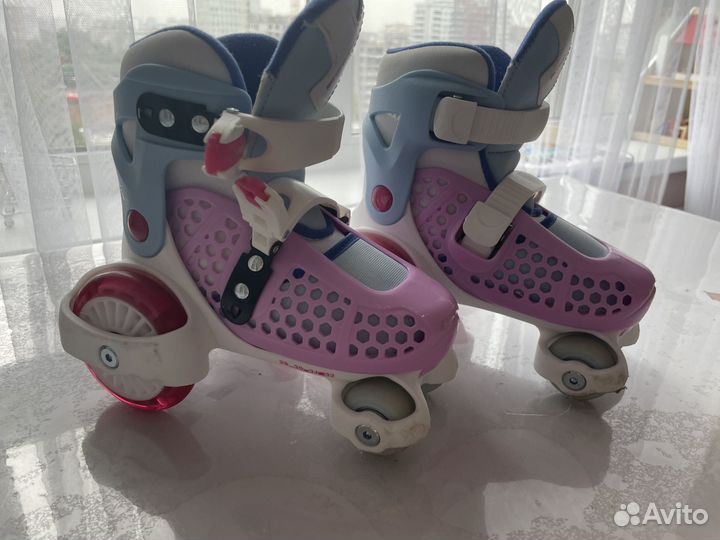 Роликовые коньки детские раздвижные 29-32