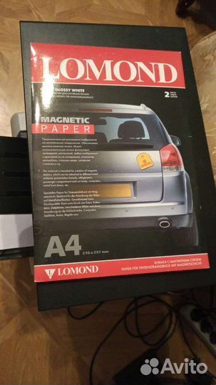 Lomond Бумага с магнитным слоем lomond глянцевая