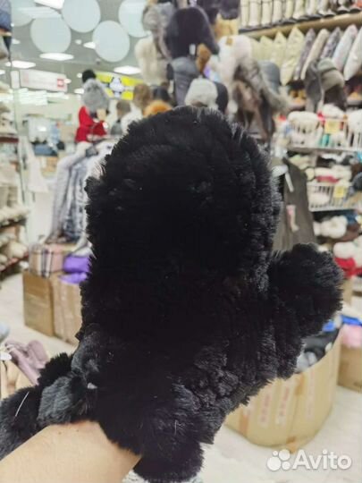 Рукавички из кролика