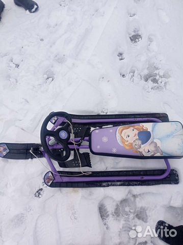 Детский снегокат бу