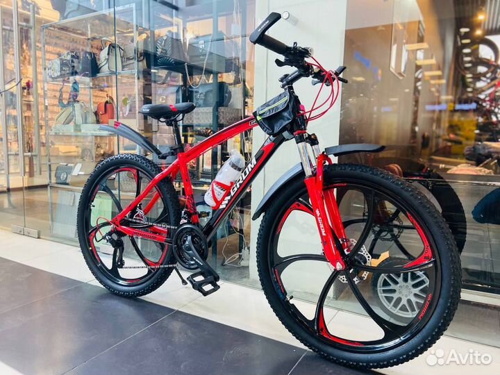 Велосипед горный на литых дисках grom R 26