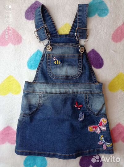 Джинсовый сарафан