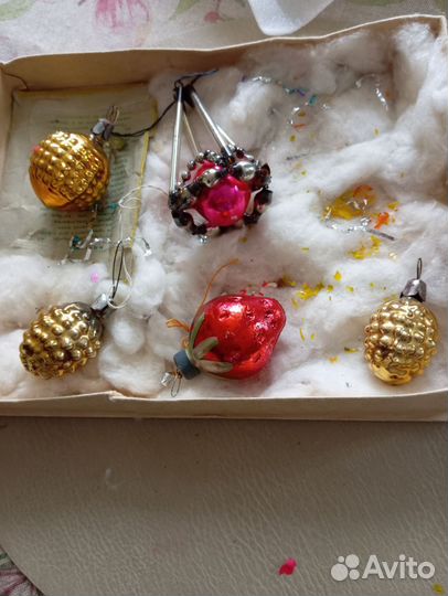 Елочные игрушки СССР