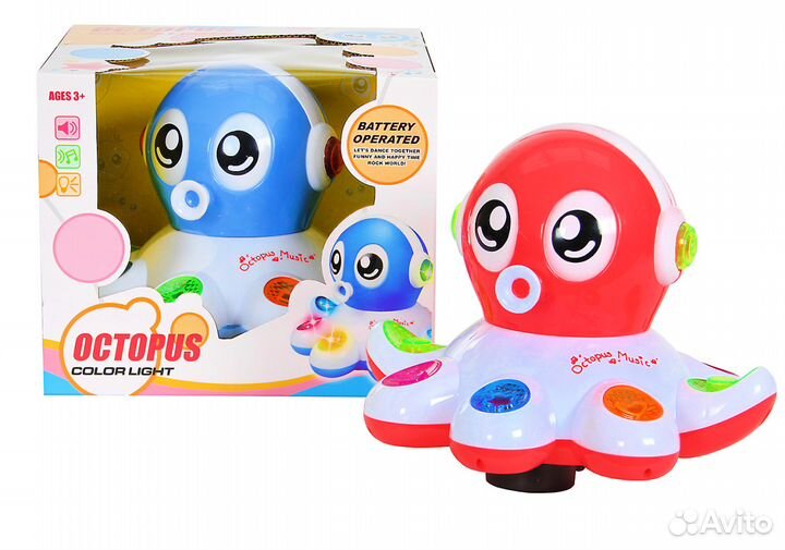 Каталка Осьминожка