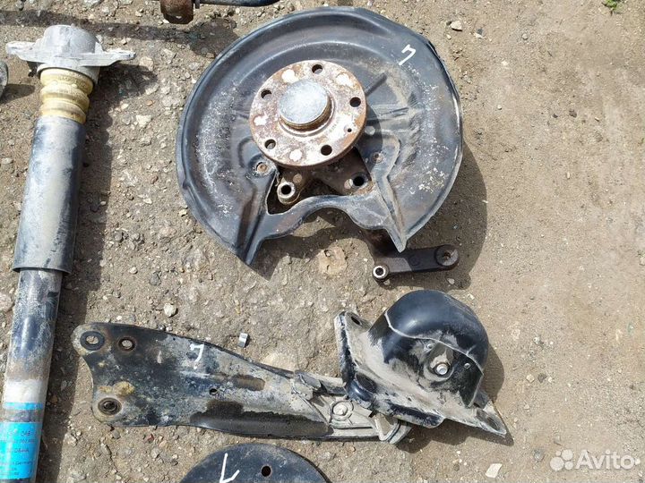 Задняя подвеска skoda superb 2008 г