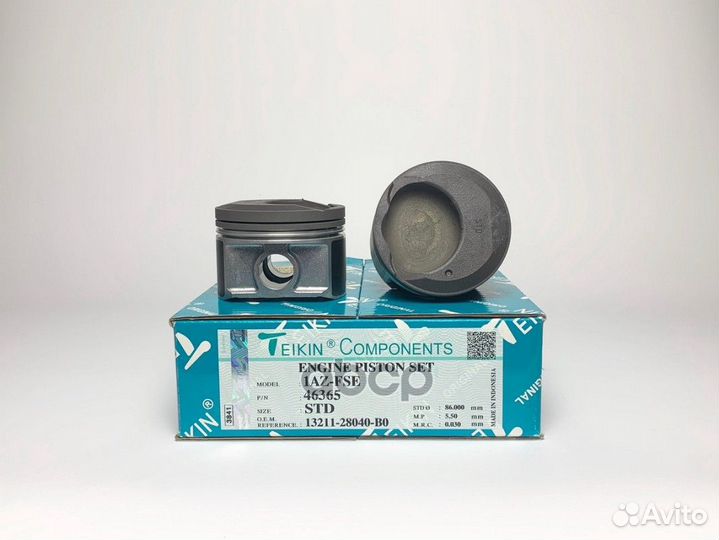 Поршни (к-т 4шт) std Teikin 46365STD teikin