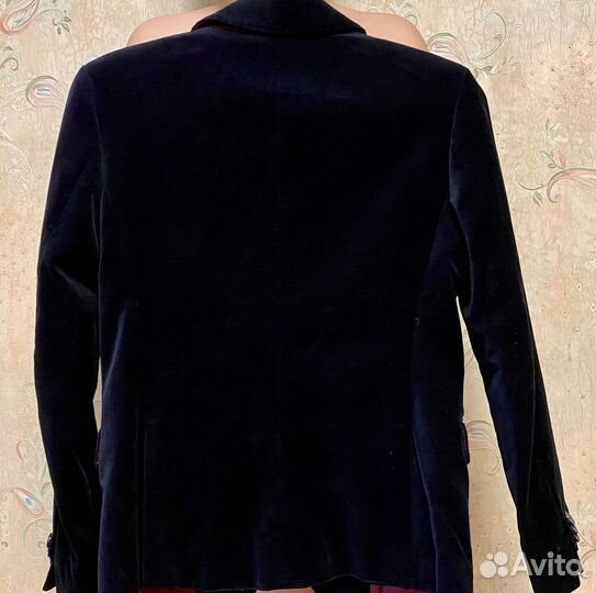 Пиджак бархатный мальчиковый